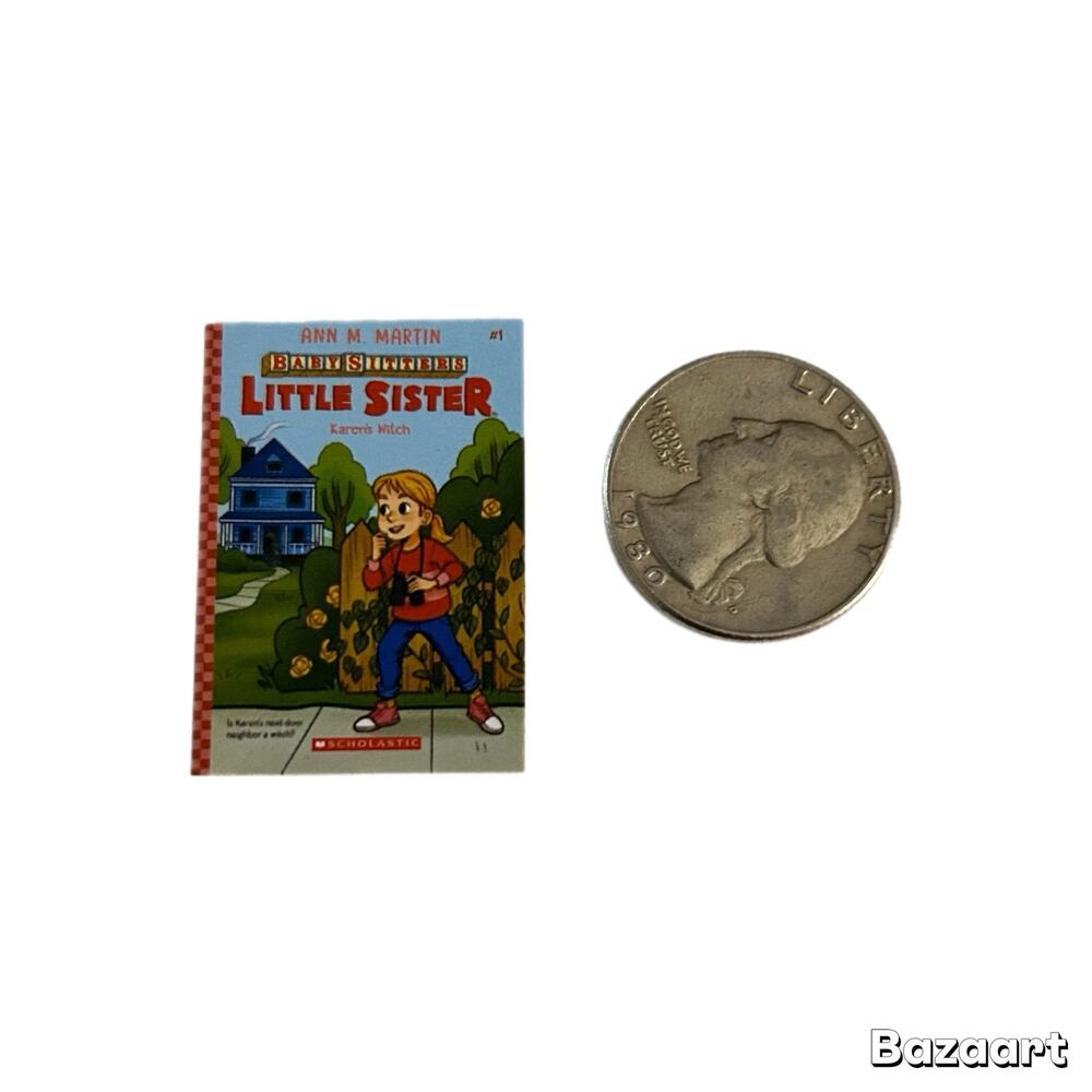 Mini Brands Books Baby Sitters Little Sister: Karen's Witch by Ann M. Martin